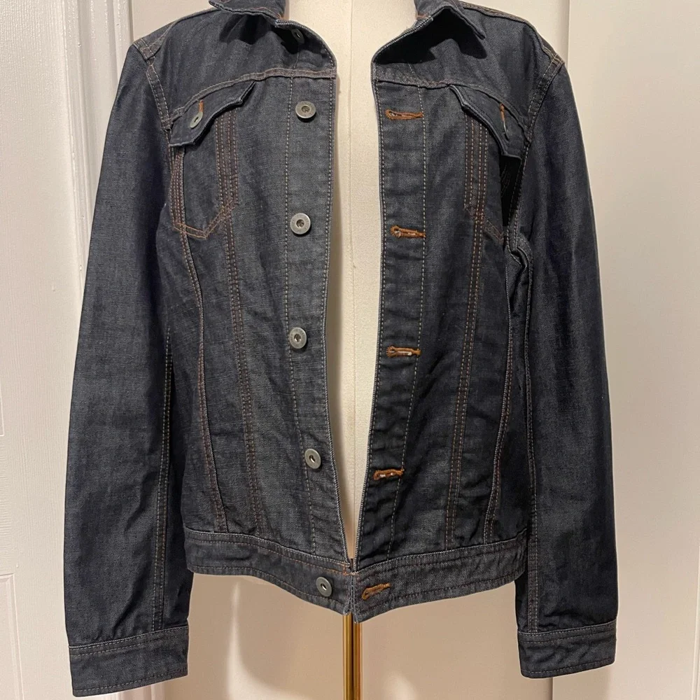 MEXX Denim Jacket, Contrast Stitching - Picture 1 of 8